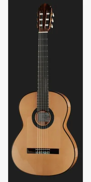 Amalio Burguet 1F Spruce Flamenco w/ Case, lähikuva 2