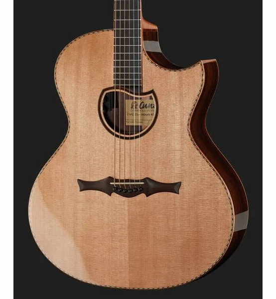 Cuntz Guitars CWG-23S Indian Rose Custom, lähikuva 4
