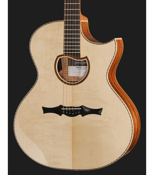 Cuntz Guitars CWG-23SH Koa Custom HGM, lähikuva 4