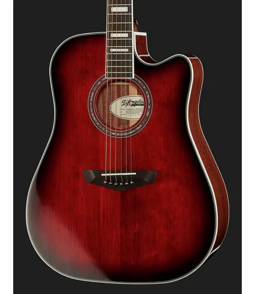 DAngelico Premier Bowery Black Cherry B, lähikuva 4