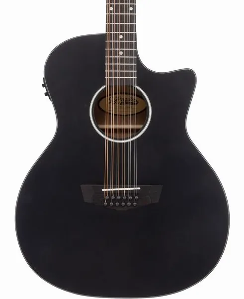 DAngelico Premier Fulton LS Matte Black, lähikuva 3
