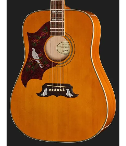 Epiphone Dove Studio Nat LH, lähikuva 4