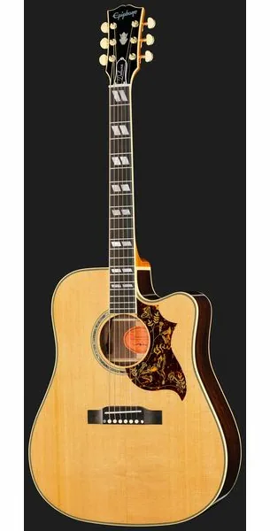 Epiphone Hummingbird Deluxe EC NA IBC, lähikuva 2