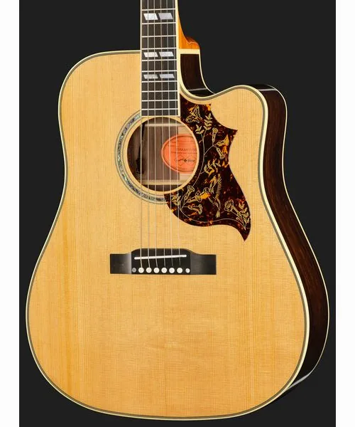 Epiphone Hummingbird Deluxe EC NA IBC, lähikuva 4