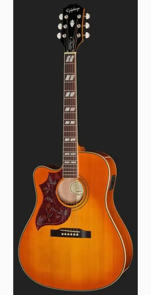 Epiphone Hummingbird Studio EC HCS LH, lähikuva 2