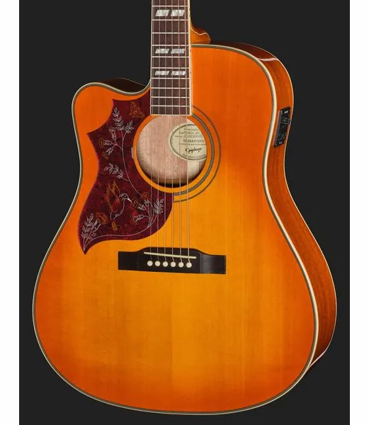 Epiphone Hummingbird Studio EC HCS LH, lähikuva 4