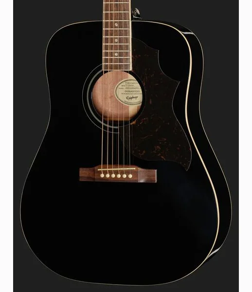 Epiphone Hummingbird Tribute Ebony, lähikuva 4