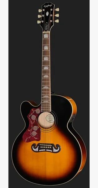 Epiphone J-200 Studio EC VS LH, lähikuva 2