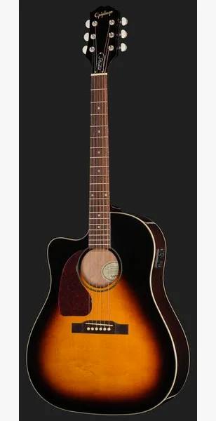 Epiphone J-45 Studio EC VS LH, lähikuva 2