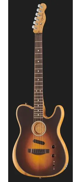 Fender Acoustasonic Player Tele SB, lähikuva 2