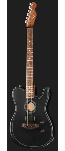 Fender Acoustasonic Standard Tele BLK, lähikuva 2