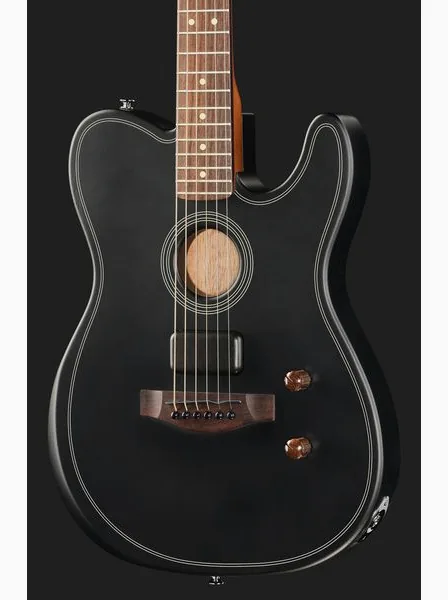 Fender Acoustasonic Standard Tele BLK, lähikuva 4