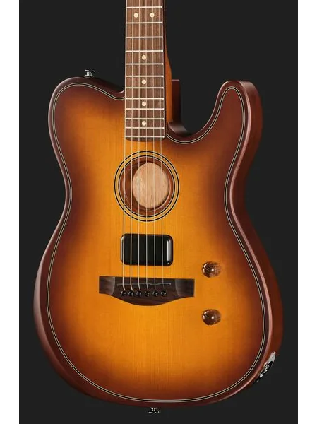 Fender Acoustasonic Standard Tele HSB, lähikuva 4