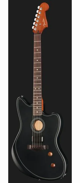 Fender Acoustasonic Std Jazzm BLK, lähikuva 2