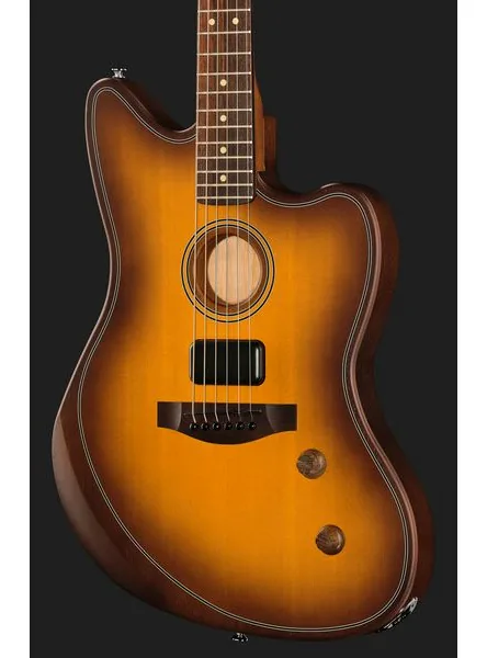 Fender Acoustasonic Std Jazzm HSB, lähikuva 4