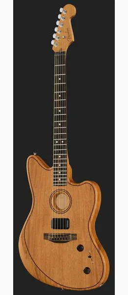 Fender AM Acoustasonic Jazzm. Mah NAT, lähikuva 2
