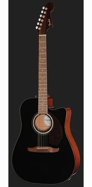 Fender CA DLX Redondo CE BLK, lähikuva 2
