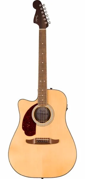 Fender CA DLX Redondo CE LH NAT, lähikuva 2