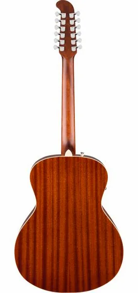Fender CA DLX Villager E BLK, lähikuva 3