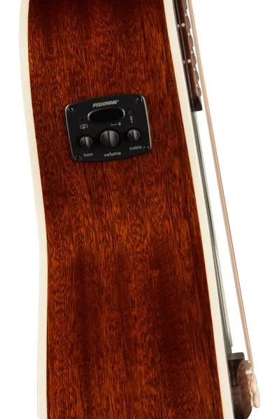Fender CA DLX Villager E BLK, lähikuva 4
