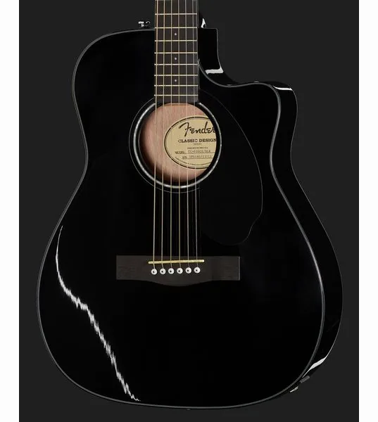 Fender CC-60SCE Blk WN m/Bag, lähikuva 4