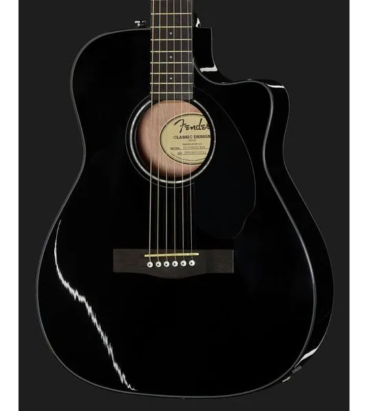 Fender CC-60SCE Blk WN, lähikuva 4