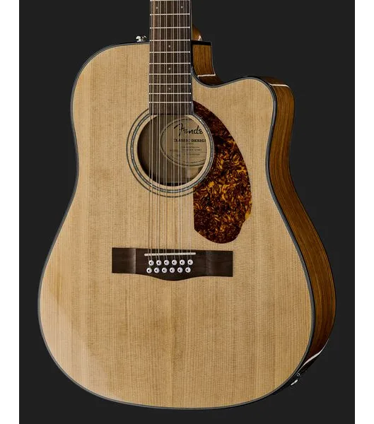 Fender CD-140SCE-12 WA Nat, lähikuva 4