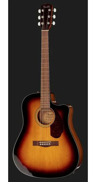 Fender CD-140SCE Sunburst, lähikuva 2