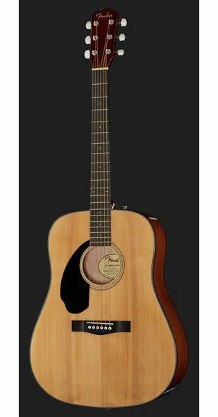 Fender CD-60S Lh WN Nat, lähikuva 2