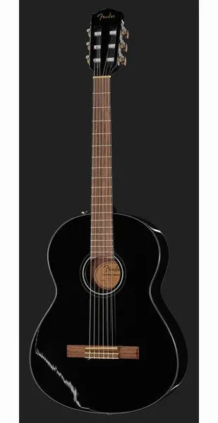 Fender CN-60S Black IL w/Bag, lähikuva 2
