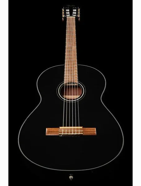 Fender CN-60S Black IL w/Bag, lähikuva 4