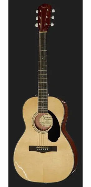 Fender CP-60S Parlor Natural WN, lähikuva 2
