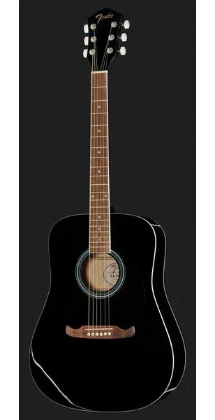 Fender FA-125 Blk, lähikuva 2