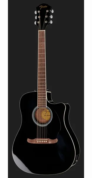 Fender FA-125CE II Blk, lähikuva 2