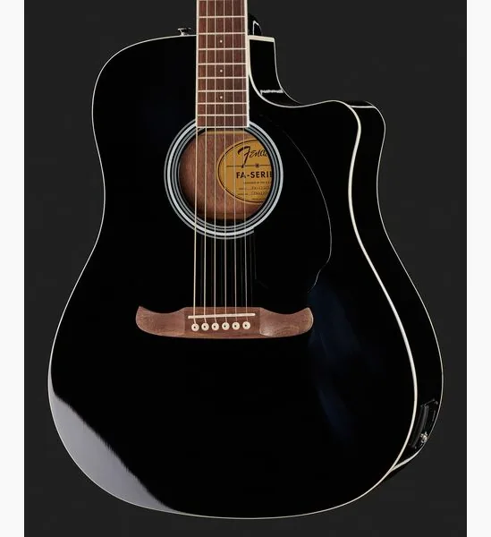 Fender FA-125CE II Blk, lähikuva 4