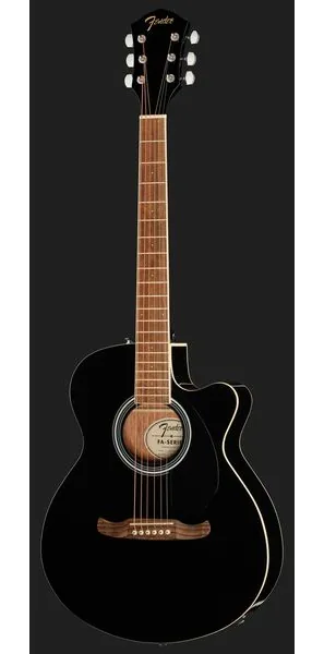 Fender FA-135CE Concert WN Black, lähikuva 2