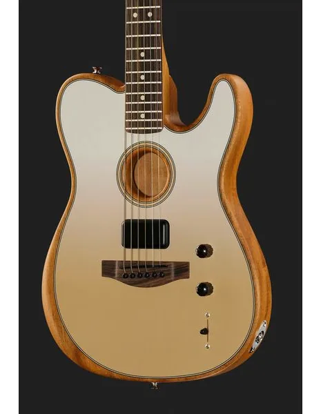 Fender Finneas Acous Tele CPF RW CF, lähikuva 4