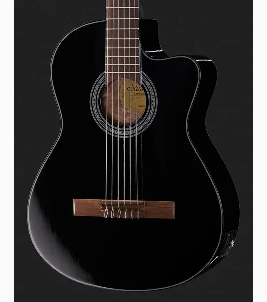Gewa Student Black 4/4 E-Acoustic, lähikuva 4