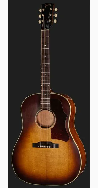 Gibson 1955 J-45 Vintage Sunburst LA3, lähikuva 2