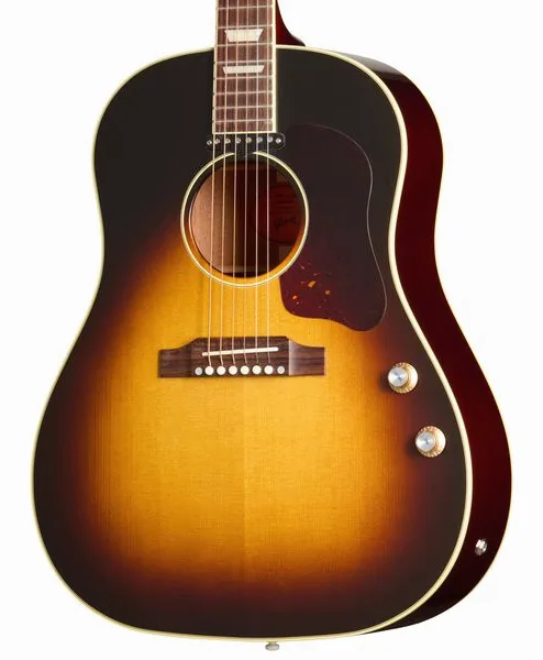 Gibson J-160E Original VS, lähikuva 3