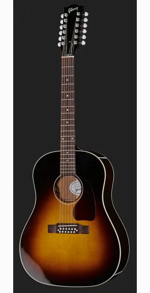Gibson J-45 Standard 12 String VSB, lähikuva 2