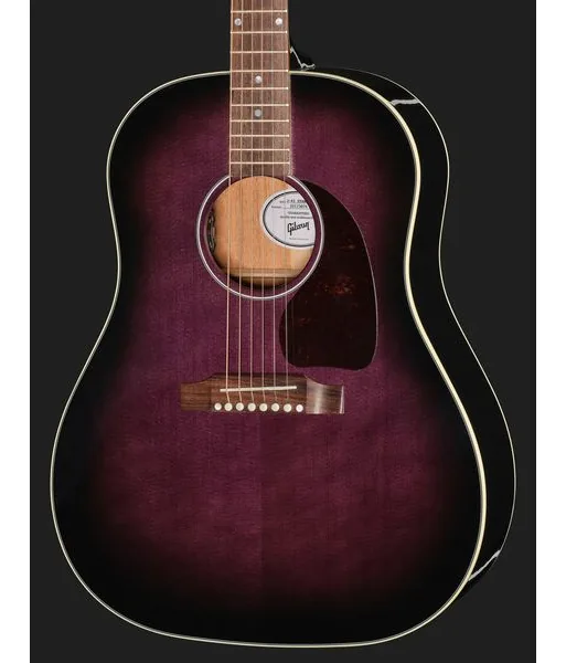 Gibson J-45 Standard Purple Burst, lähikuva 4