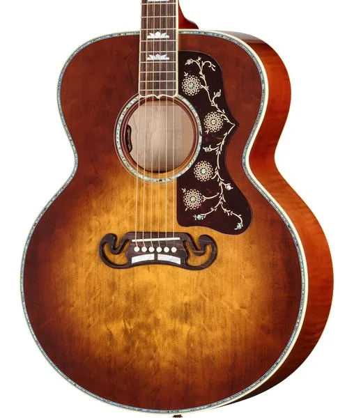Gibson SJ-200 Anniversary Ltd CB, lähikuva 3