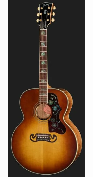 Gibson SJ-200 Elegant Koa Honey Burst, lähikuva 2