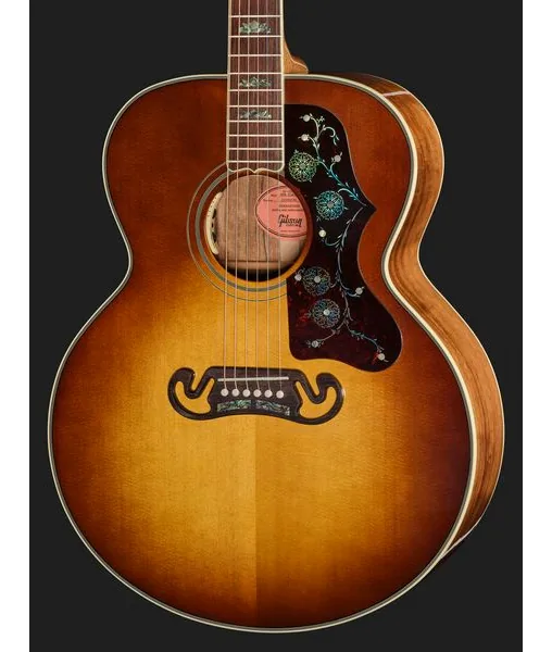 Gibson SJ-200 Elegant Koa Honey Burst, lähikuva 4