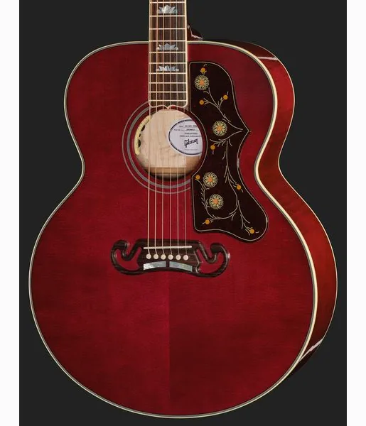 Gibson SJ-200 Standard Wine Red, lähikuva 4