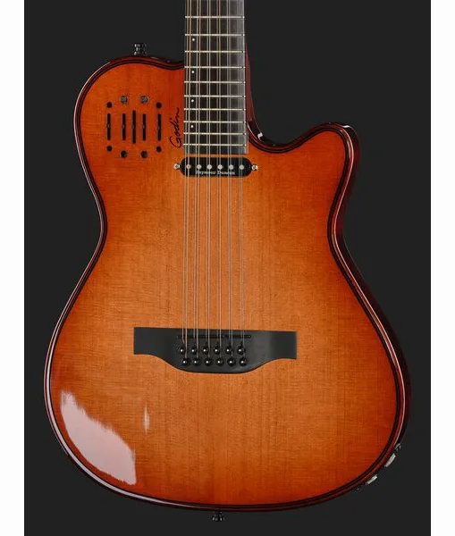 Godin A12 Ultra Dlx Lightburst, lähikuva 4