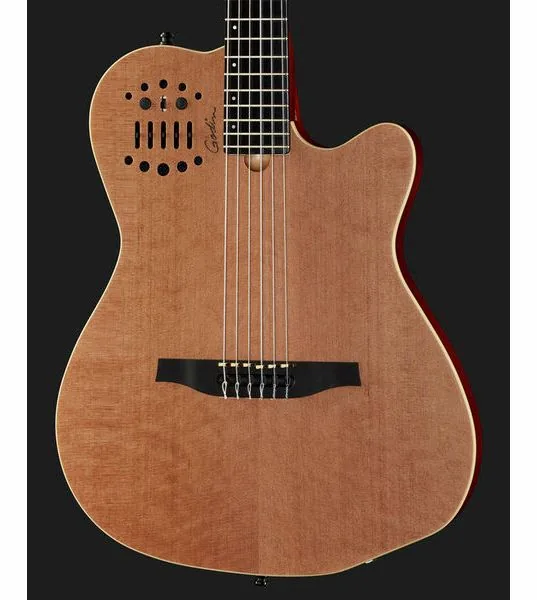 Godin ACS Nylon Slim NT Cedar, lähikuva 4