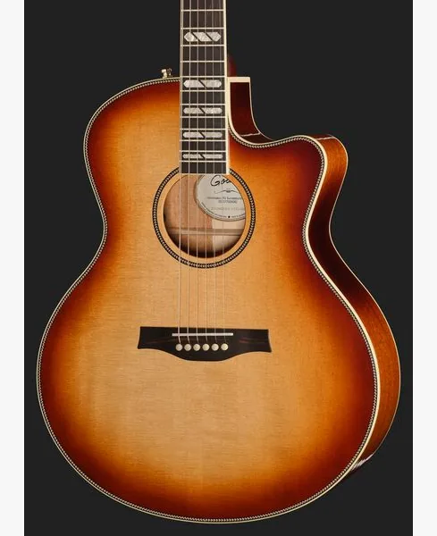 Godin Connaisseur MJ Sunsetburst Mah, lähikuva 4
