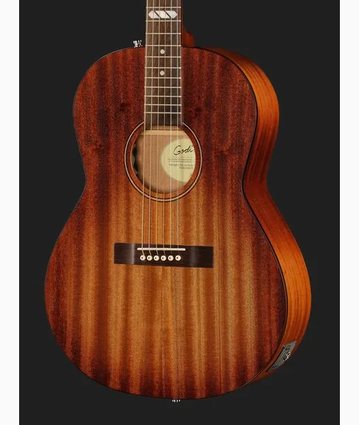 Godin Folk LTD Mahogany A/E Rust Bst, lähikuva 4